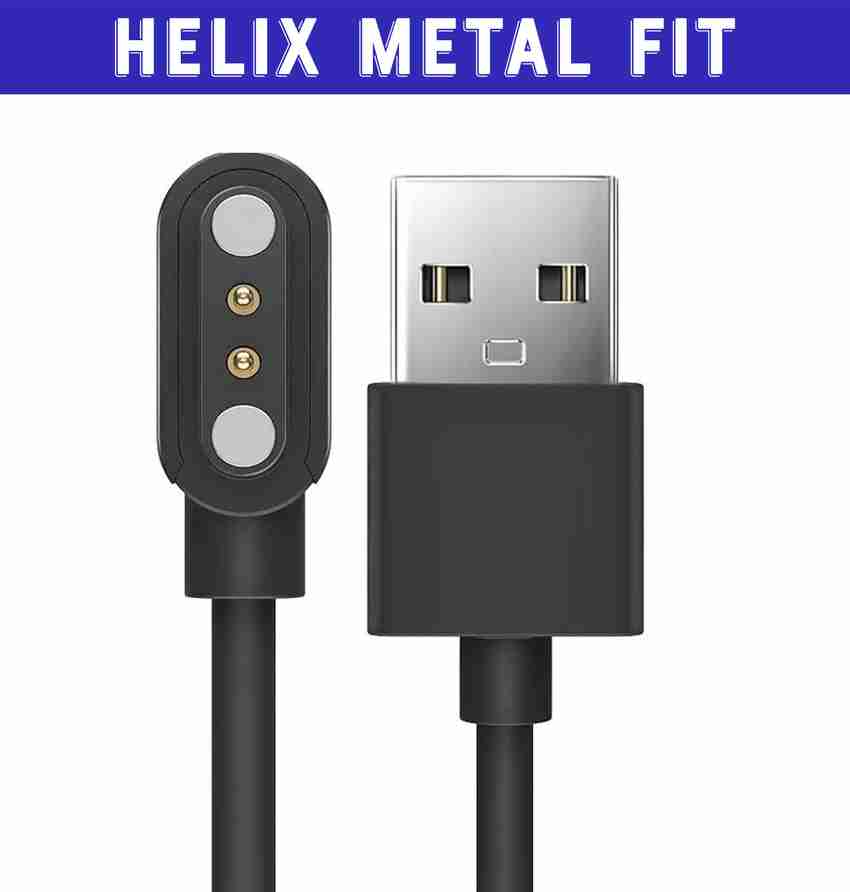 HexaGear Magnetic Charging Cable 0.6 m Helix Timex Metalfit SPO2 smartwatch with Full Metal Body HexaGear Flipkart