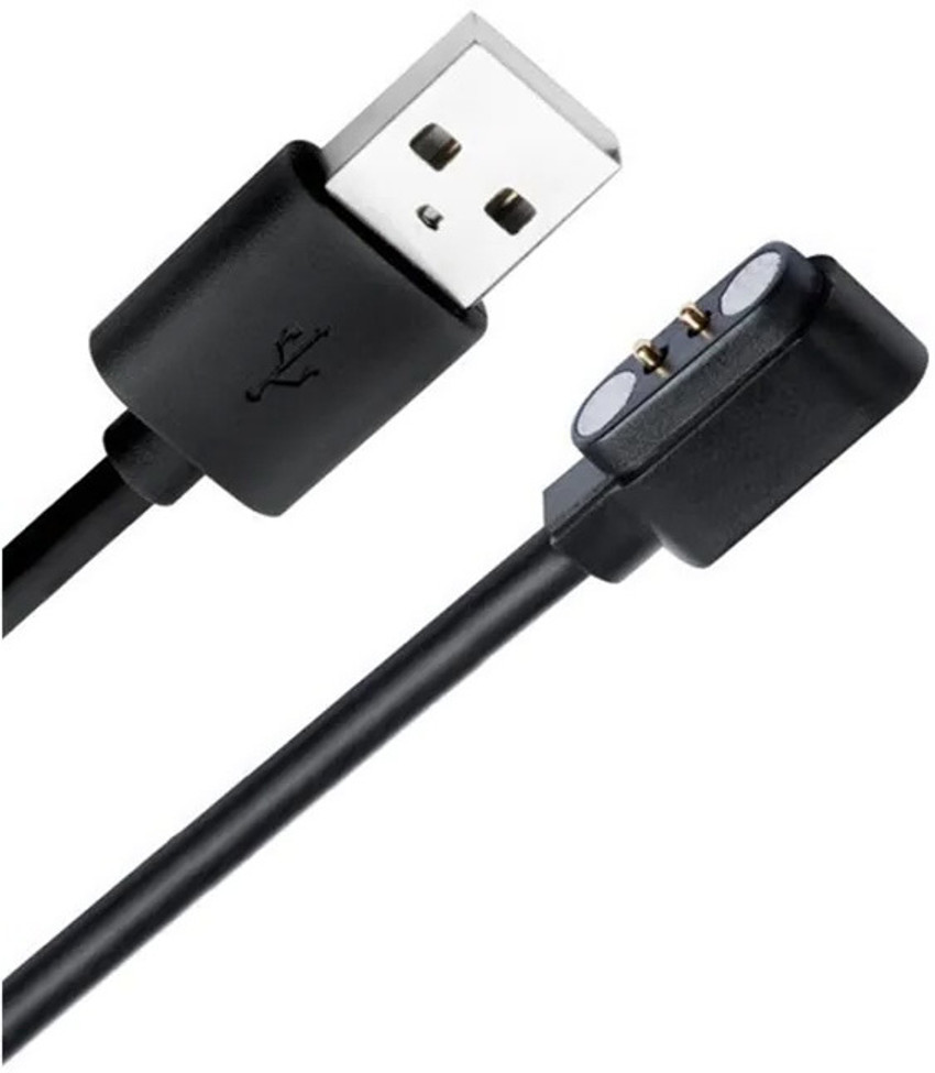 TROST Magnetic Charging Cable 0.5 m 2 Pin USB Charger Cable for