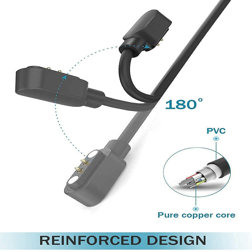 EYNK Magnetic Charging Cable 0.3 m 2 Pin USB Charger Cable for Fit