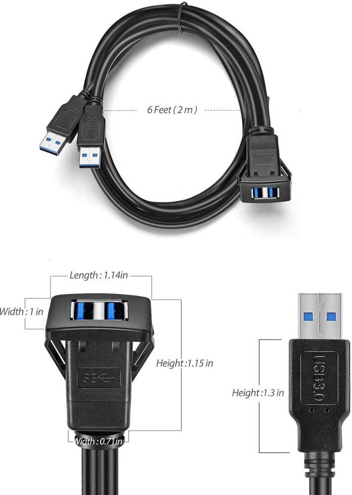 Synthetic Rubber USB Reel Cable, For Power Extension at Rs 290 in Guwahati