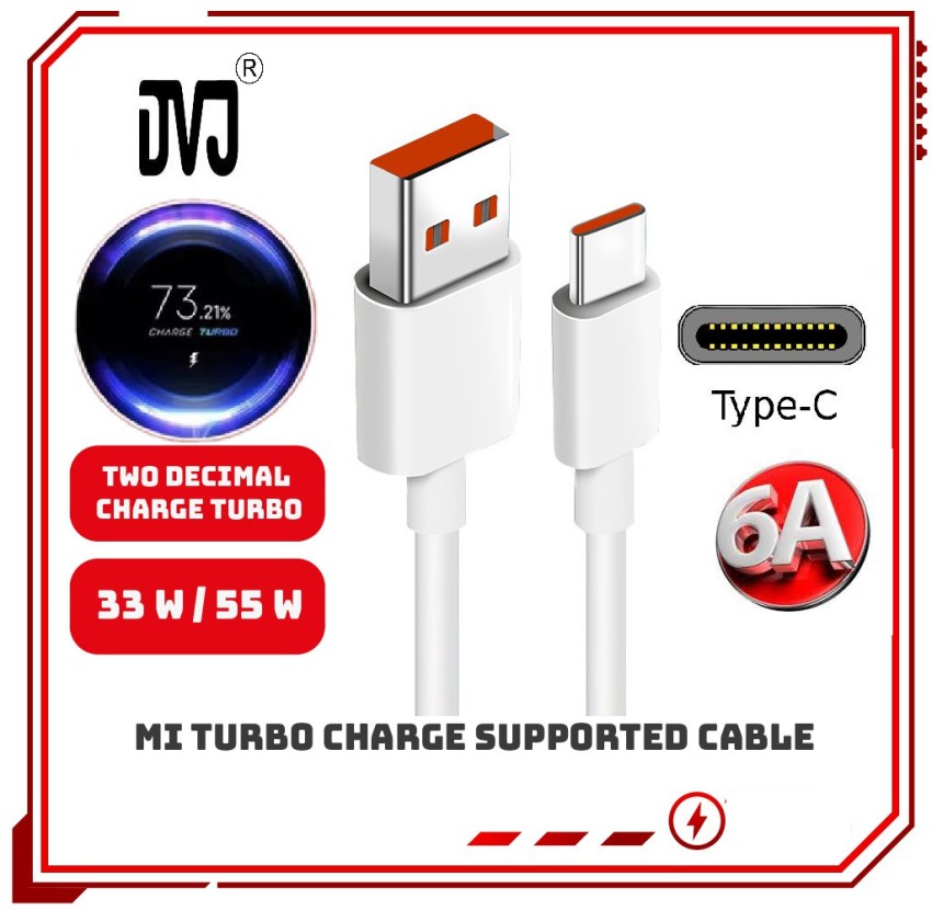 Buy 6A Quick-charge Type C Charging Cable 1m Compatible For Mi 67W  Compatible Compatible For redmi K50i/K20/K20 Pro/Mi 12 Pro/11X Pro/11X/11  Lite NE/11i/9 Pro/10 Pro/11 Pro Online at Best Prices in India 