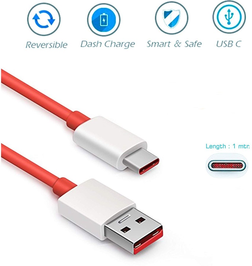 WONDER CHOICE USB Type C Cable 1 m Combo of 3 Pcs Charging and