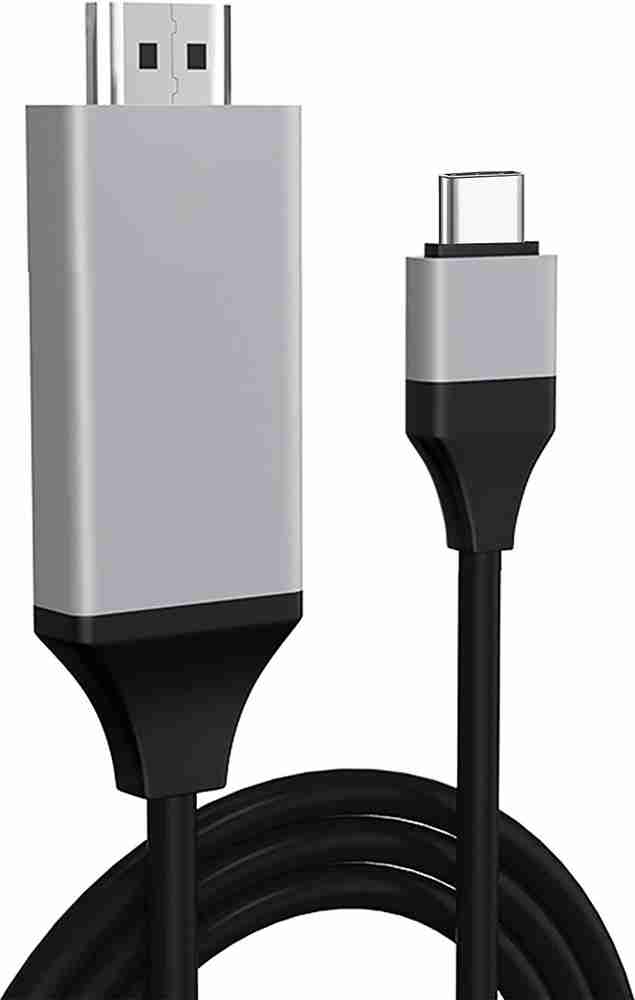 RuhZa USB Type C Cable 2 A 1.8 m USB C to HDMI Cable for Home