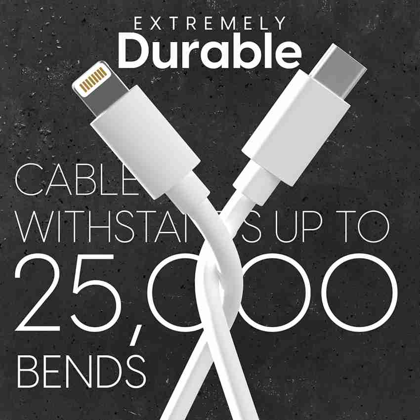 Ksix Double USB-C Ultra Fast Charging Cable 100W - 1m - Black