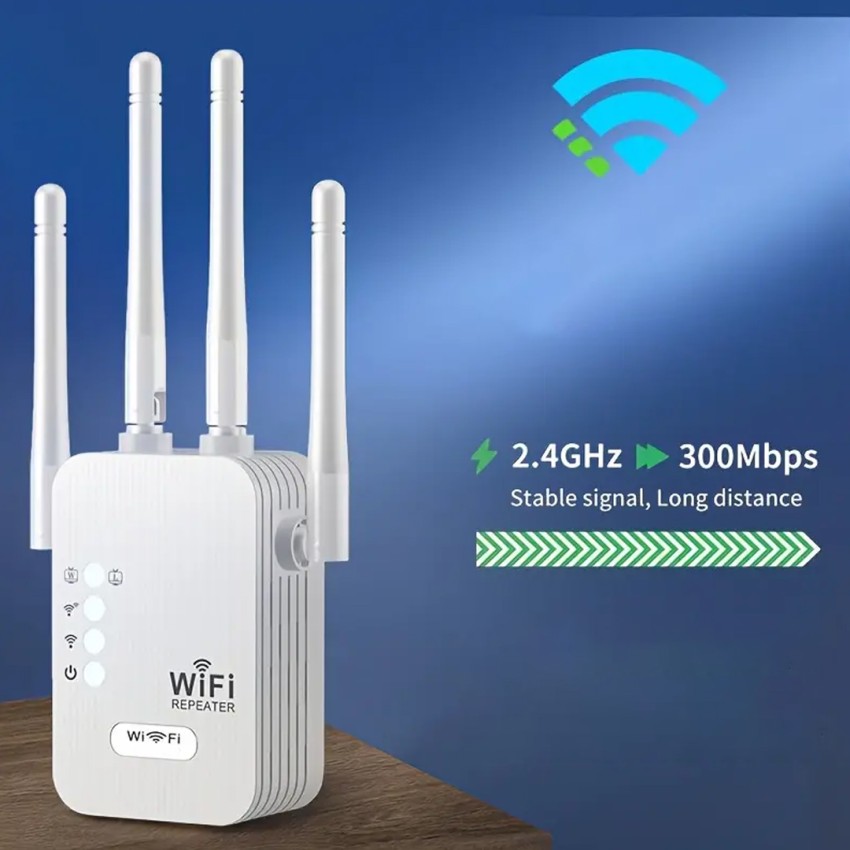 Melbon® WiFi Range Extender Router to Enhance Coverage & Signal Strength,  Wireless Signal Booster & Repeater with Compact Wall Plug Design & LAN Port  : : Computers & Accessories