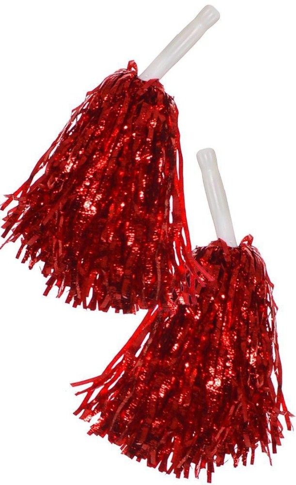 tirupaticollection Red cheerleading pom poms,festival activities,& party  decoration Price in India - Buy tirupaticollection Red cheerleading pom  poms,festival activities,& party decoration online at