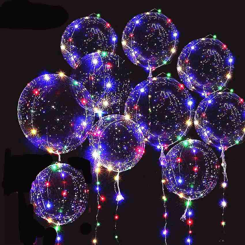 FLICK IN Multicolor Led Light Balloons Price in India - Buy FLICK