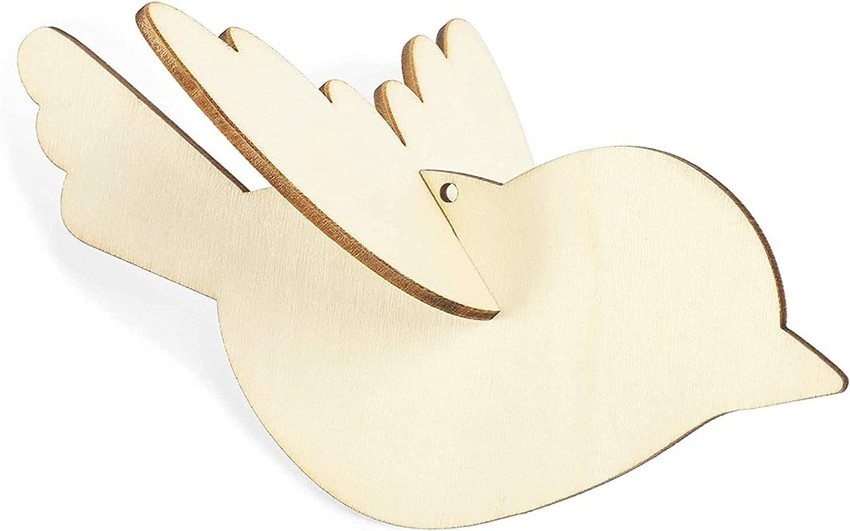Unfinished wood hot sale bird cutouts
