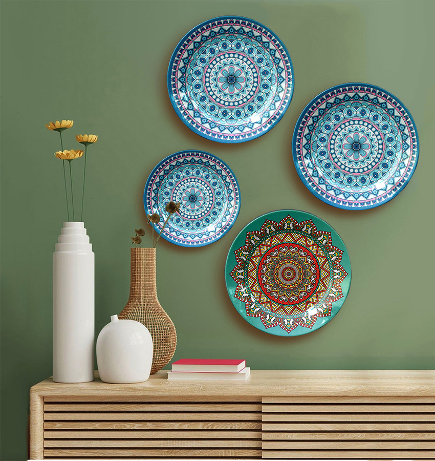 Top 78+ teal decorative plates latest seven.edu.vn
