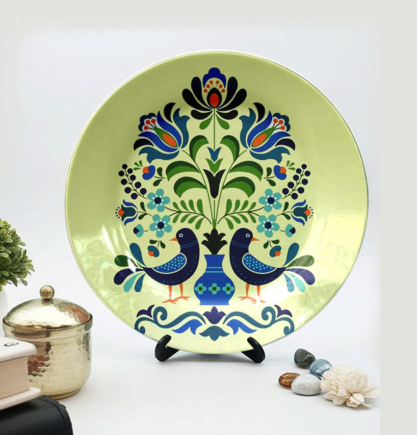 Decorative ceramic plate 2025