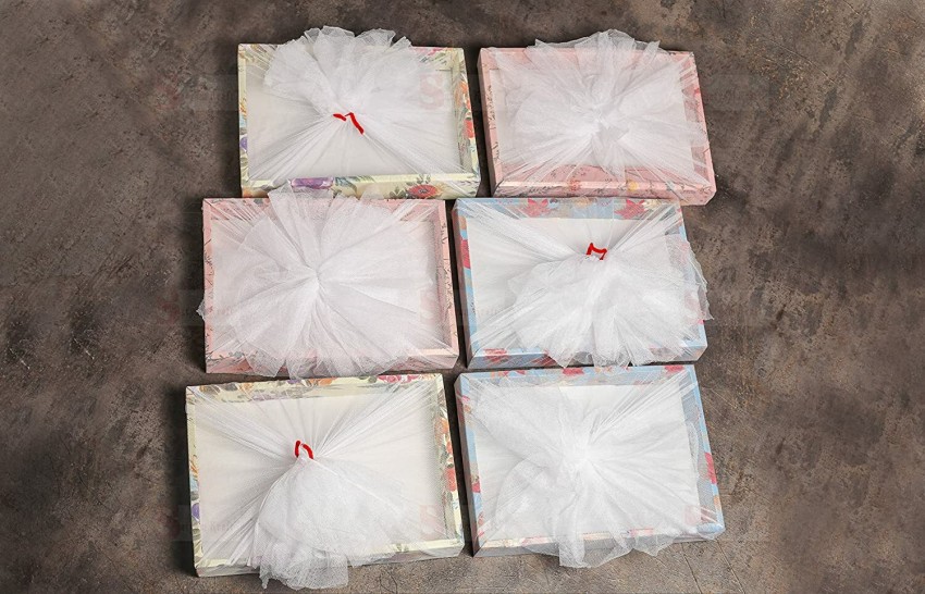 Satyam Kraft 4 Pcs Multipurpose Decorative Folding Paper Box Net Gift  Hamper Diwali Gifting Paper Decorative Platter Price in India - Buy Satyam  Kraft 4 Pcs Multipurpose Decorative Folding Paper Box Net