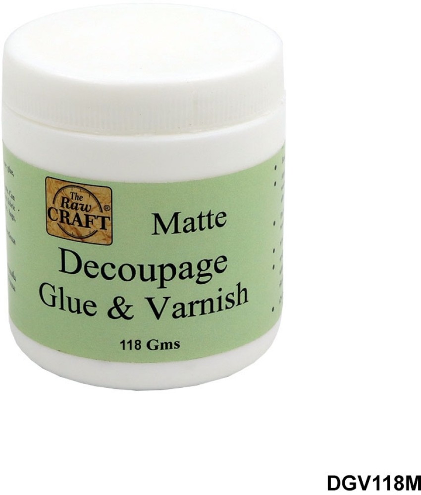 Vintager Decoupage Glue and Varnish Mate Finish 2 in 1 118 Grams Matte  Finish Decoupage Medium Price in India - Buy Vintager Decoupage Glue and  Varnish Mate Finish 2 in 1 118