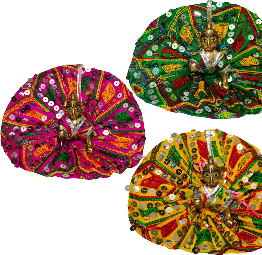 Pujabag Laddu Gopal Navratri Garba Dress 8 Inche Size 3 4