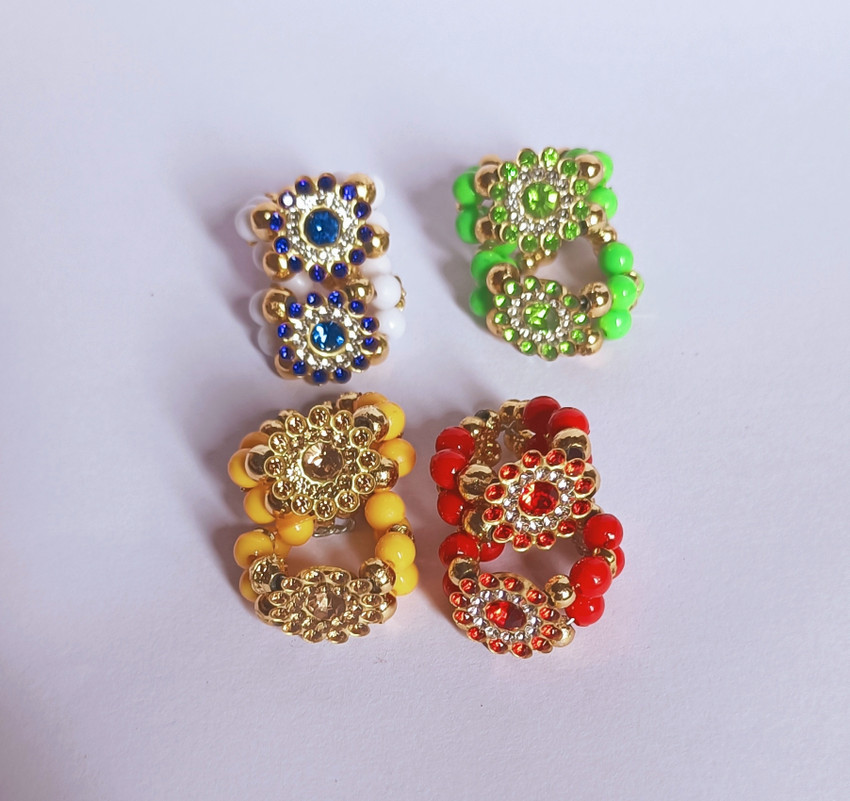 AJ ONSALE Laddu gopal ji fancy kangan size 4to6no Pack of 4 Deity Ornament Price in India Buy AJ ONSALE Laddu gopal ji fancy kangan size 4to6no Pack of 4 Deity