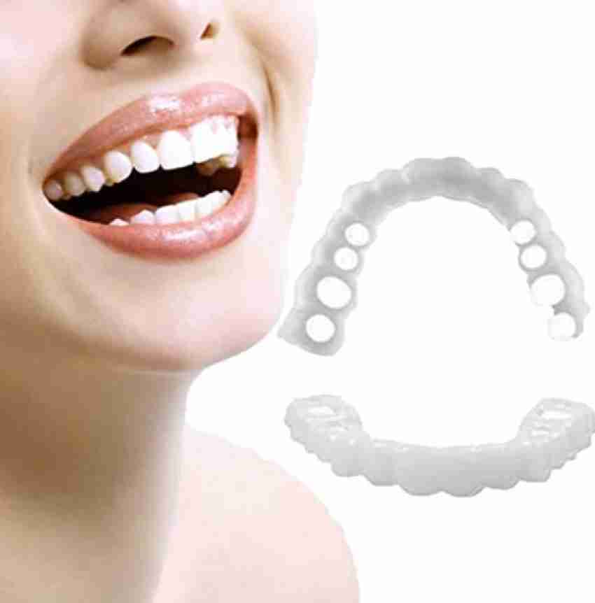 SILNOVO Moldable Teeth Veneers with Adhesive Fitting Beads Temporary False  Teeth Teeth Wipe Price in India - Buy SILNOVO Moldable Teeth Veneers with  Adhesive Fitting Beads Temporary False Teeth Teeth Wipe online