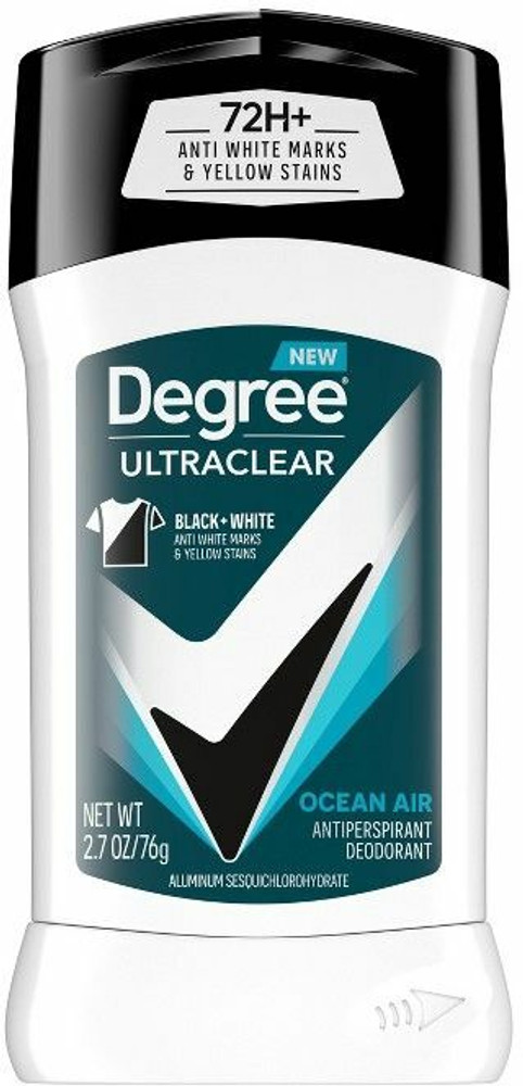 Degree Men Ultraclear Black White Ocean Air 72 Hour