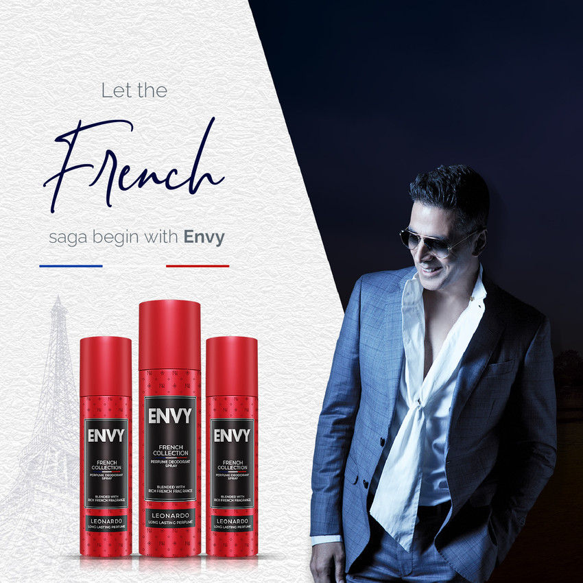 ENVY Leonardo Long Lasting Perfume Deodorant Spray For Men