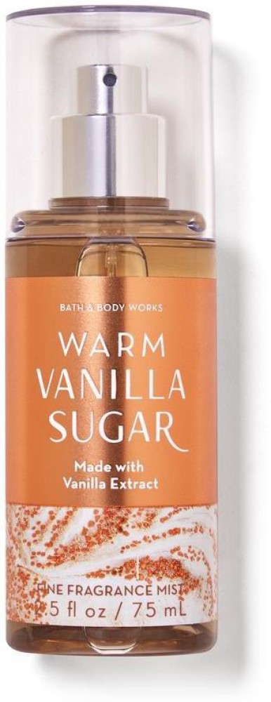 Bath and Body Works Warm Vanilla Sugar 2 Pack Fine Fragrance Mist Set -  Full Size