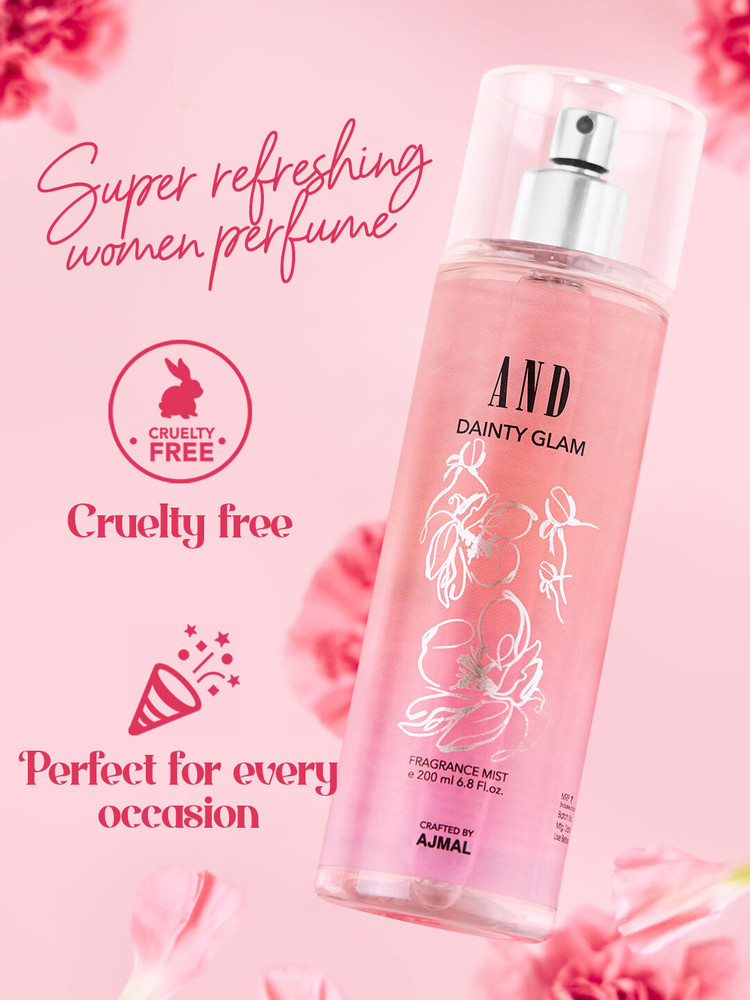 AND Dainty Glam Body Mist Crafted by Body Mist For Women 200 ml