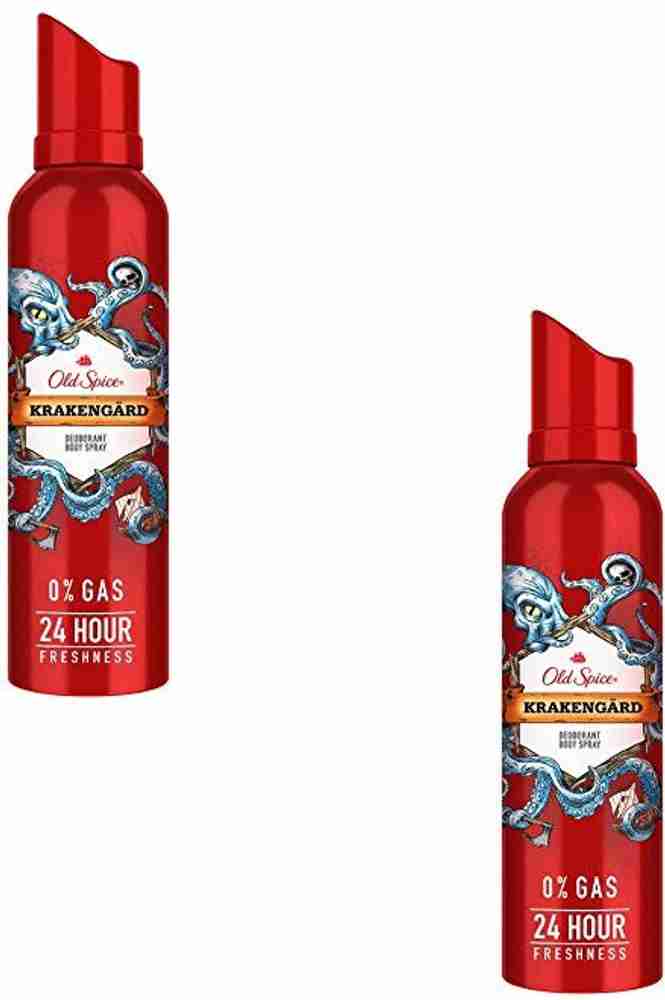 OLD SPICE KRAKENGARD EACH 140ML Deodorant Spray For Men Women