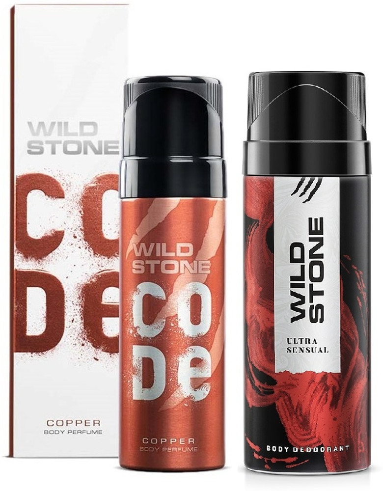 Wild Stone copper body perfume with ultra sensual deodorant Body