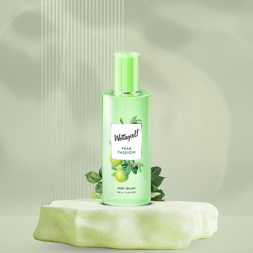 Wottagirl Pear Passion Long Lasting Fragrance Body Spray For