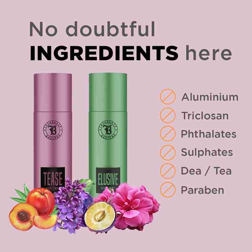 Fragrance Beyond Elusive Tease Body for Deodorant Spray For