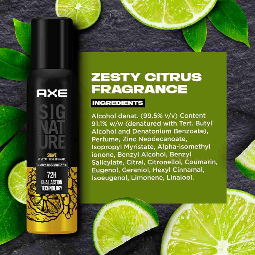 Axe signature suave best sale body perfume 122ml