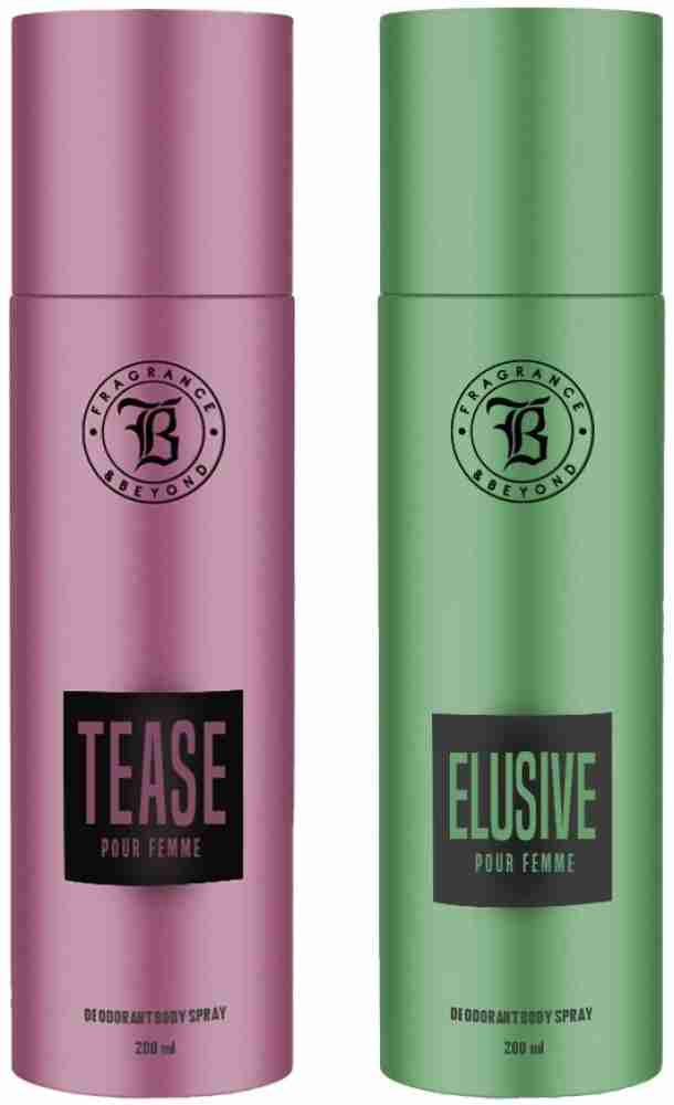 Fragrance & Beyond Elusive, Tease Body for Deodorant Spray - For