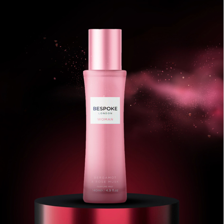 BESPOKE London Woman Bergamot Rose Musk Perfume Mist 140ml Body
