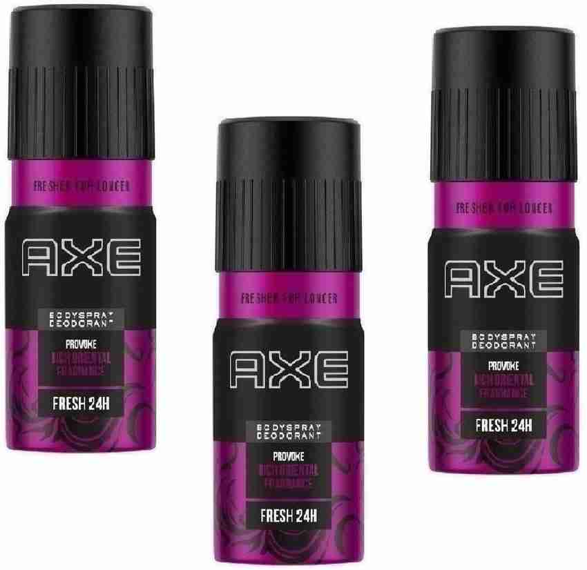 AXE Provoke Deodorant Body Spray Each 150ml pack.3 Deodorant Spray