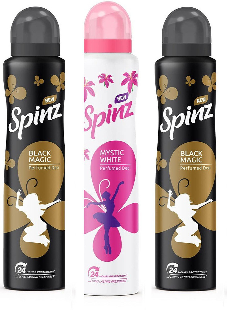 Spinz black hotsell magic deo