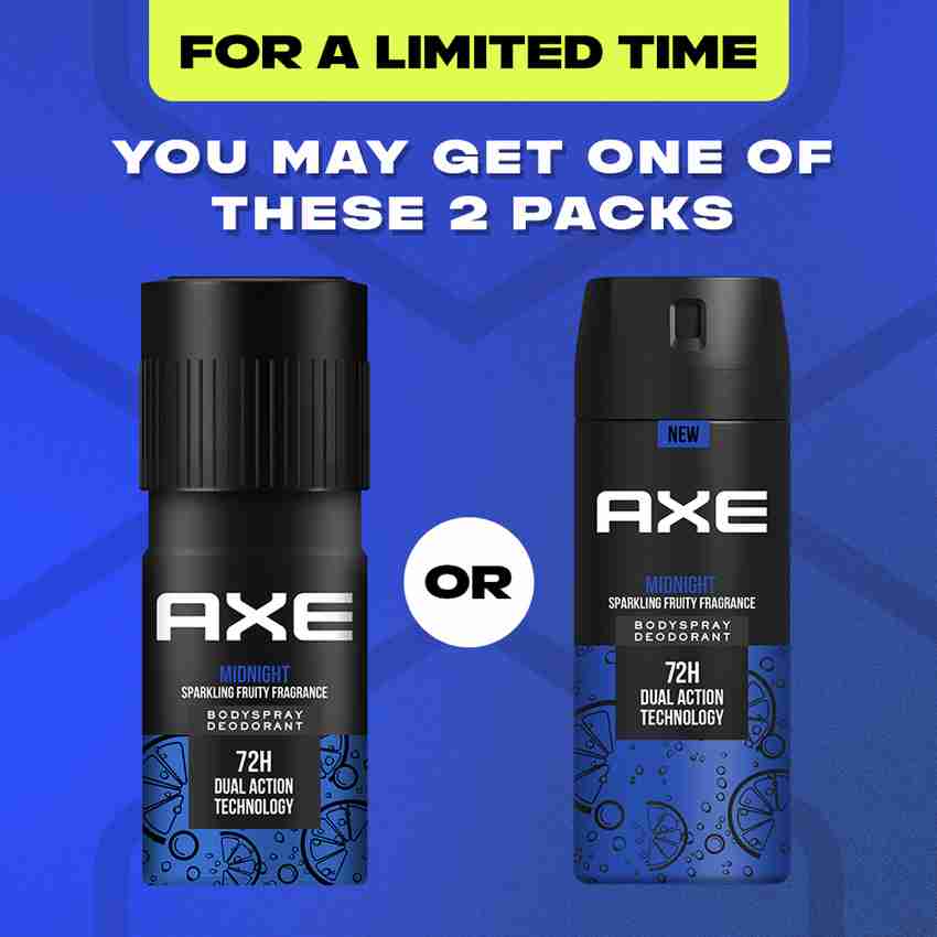AXE Recharge Midnight Long Lasting Deodorant Bodyspray For Men Deodorant Spray For Men