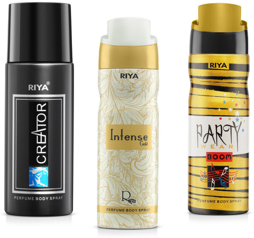 RIYA Creator And Intense Gold And Party Wear Boom Body Spray