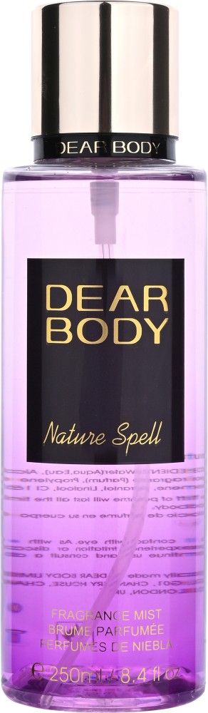 Dear Body Nature Spell Body Mist - For Women - Price in India, Buy
