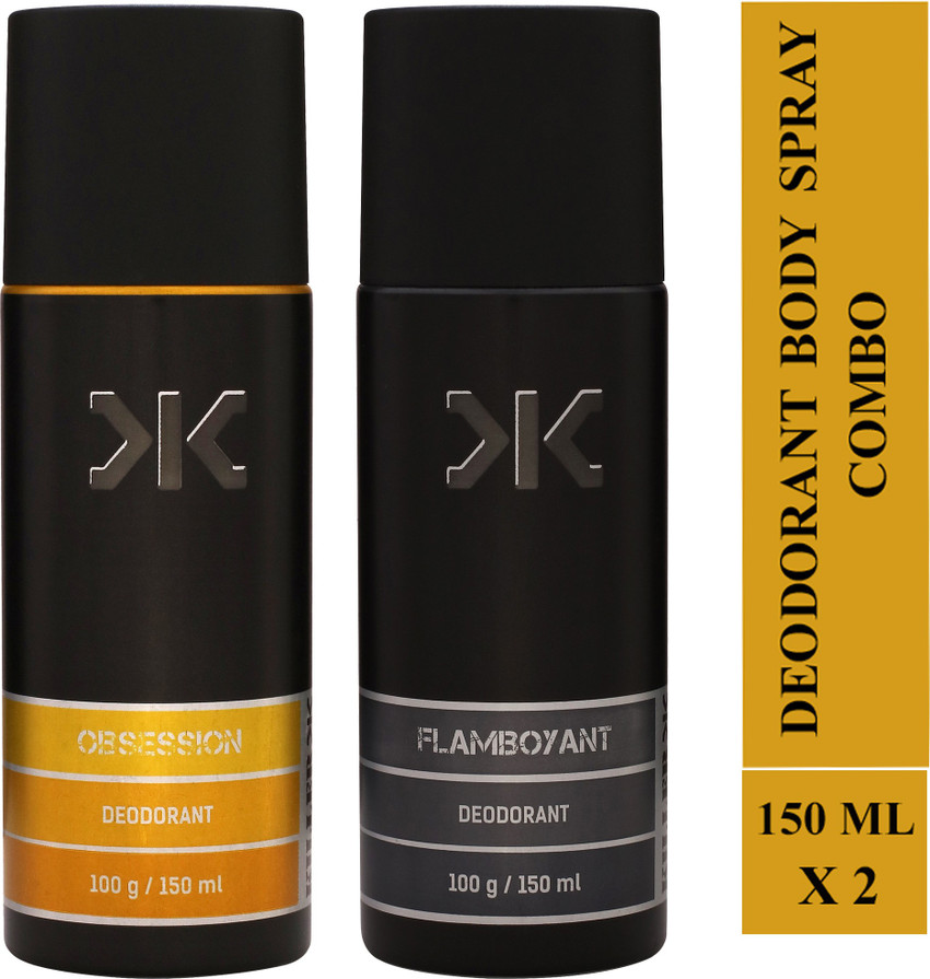 KILLER Obsession Flamboyant Deodorant Spray For Men Price in