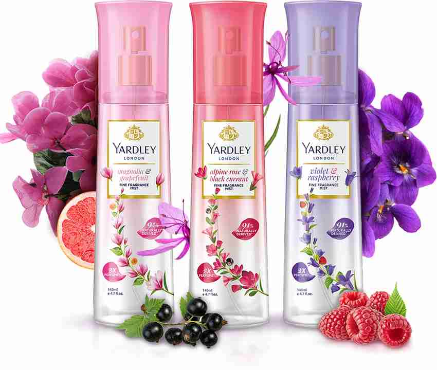 Yardley body outlet spray collection
