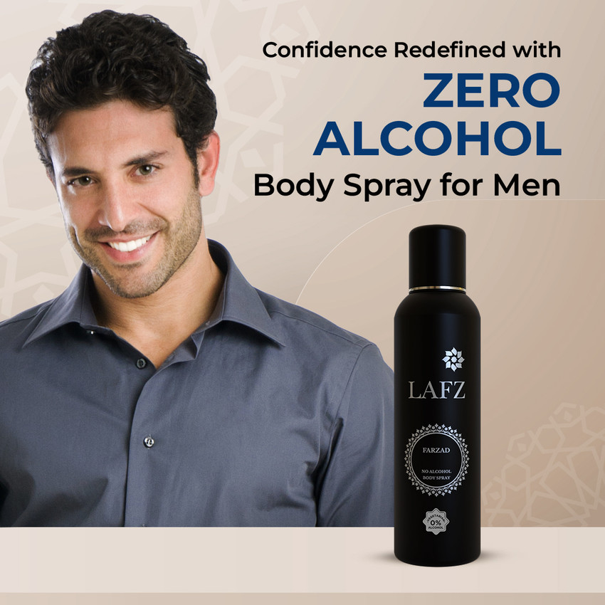 No alcohol body spray clearance