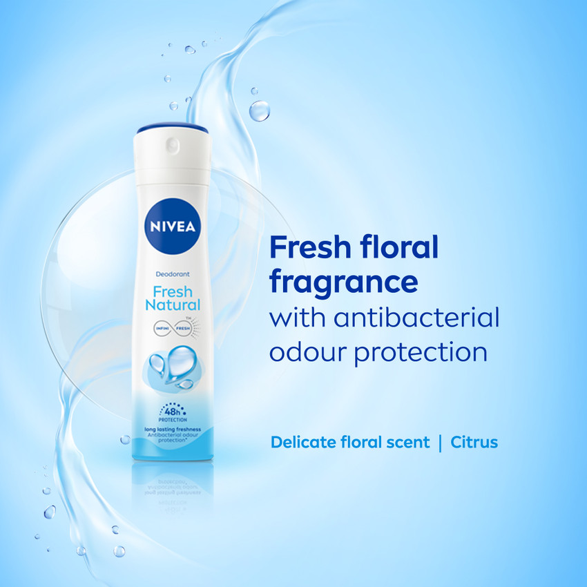 NIVEA Fresh Natural Deodorant Spray For Women Price in India