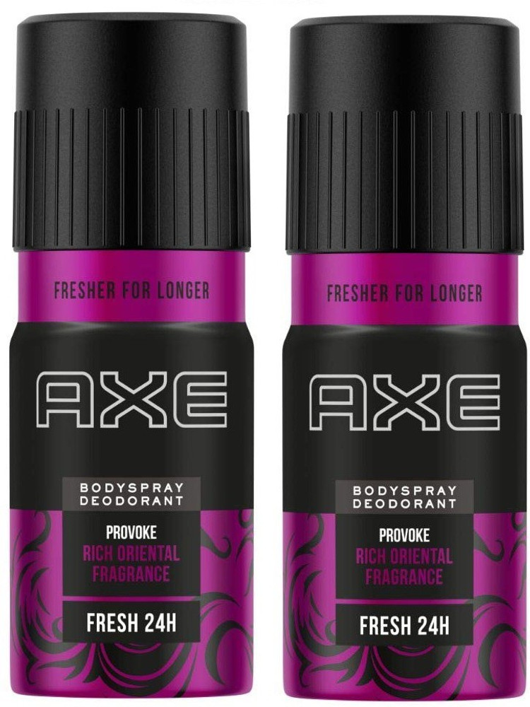 AXE Provoke Deodorant 150ml Each Pack of 2 Body Spray For Men