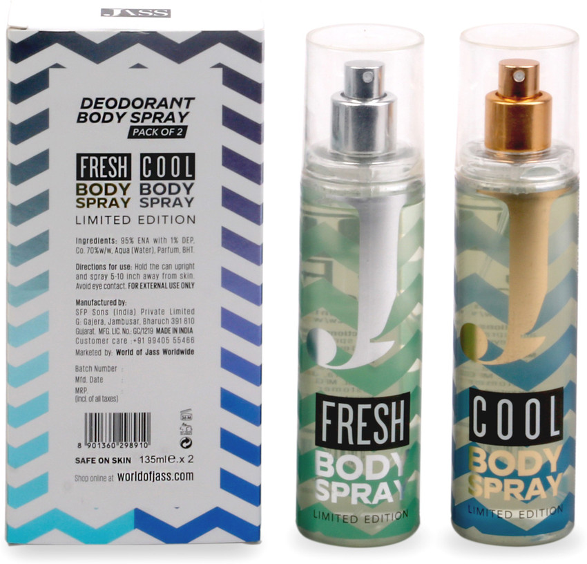 Cool store body spray