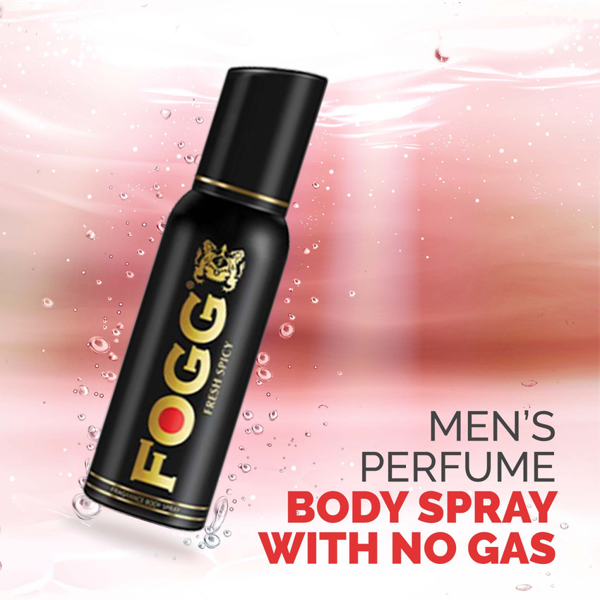 FOGG Fresh Spicy Premium No Gas Body Spray For Men Price in