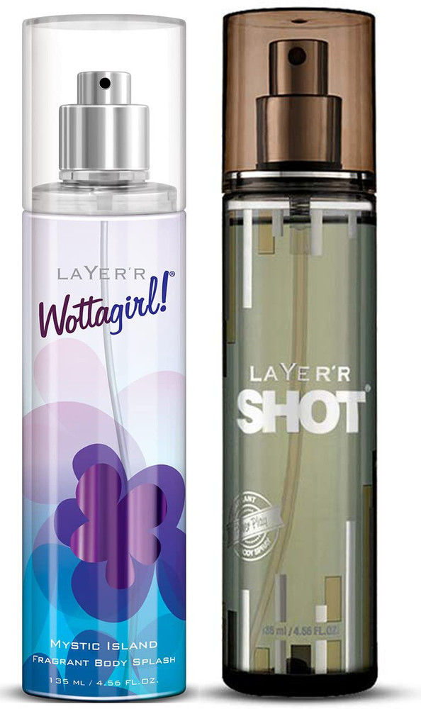LAYER R SHOT POWER PLAY WOTTAGIRL MYSTIC ISLAND COMBO PACK OF