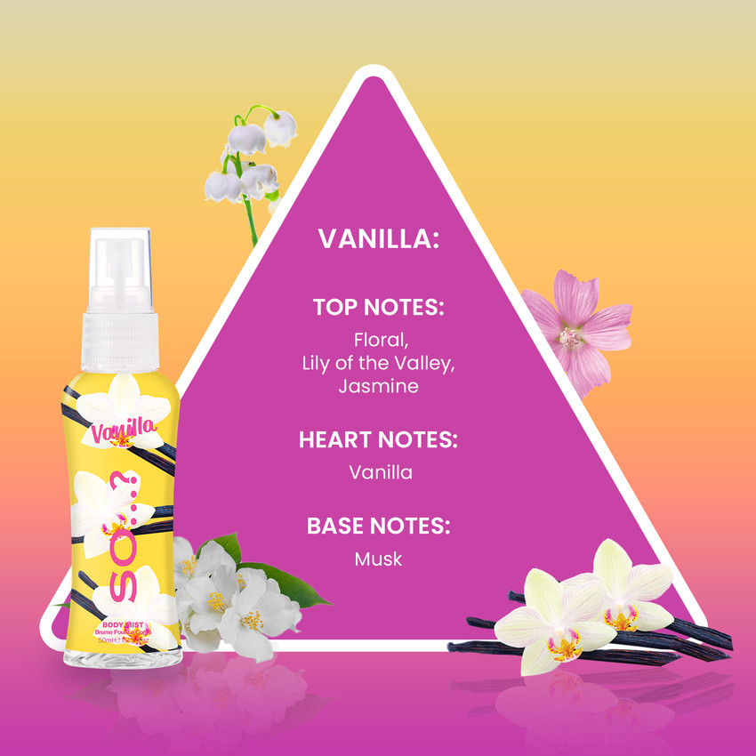 So vanilla body store mist