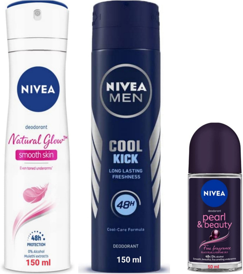 NIVEA Deo NG Smooth Skin Cool Kick Pearl Beauty Fine