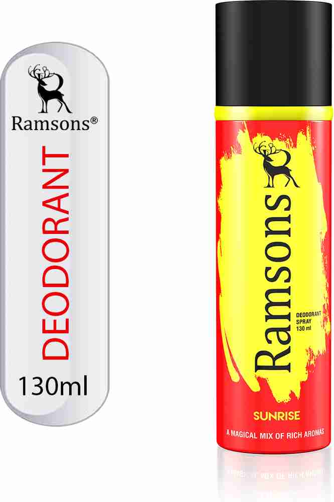 RAMSONS Sunrise Deodorant Spray For Men Women Price in India