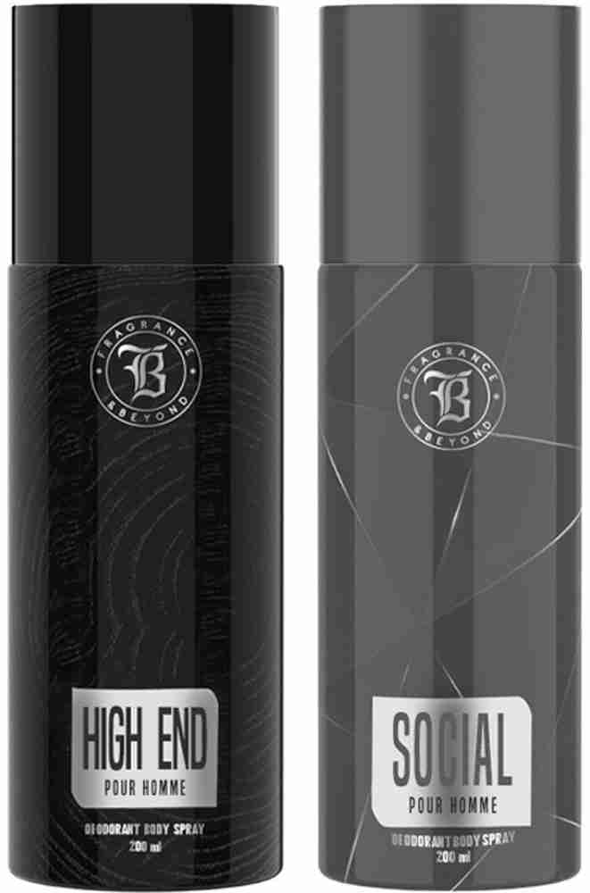 Fragrance Beyond High End Social Body for Deodorant Spray For