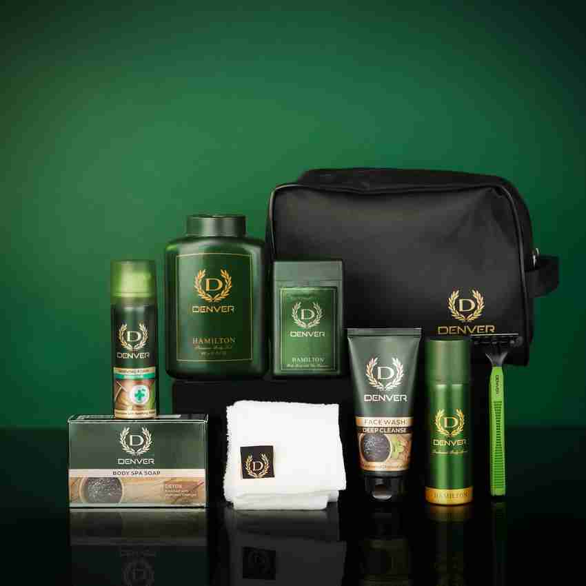 DENVER Face Wash Talc Detox Soap Nano Deo Pocket Perfume Shaving