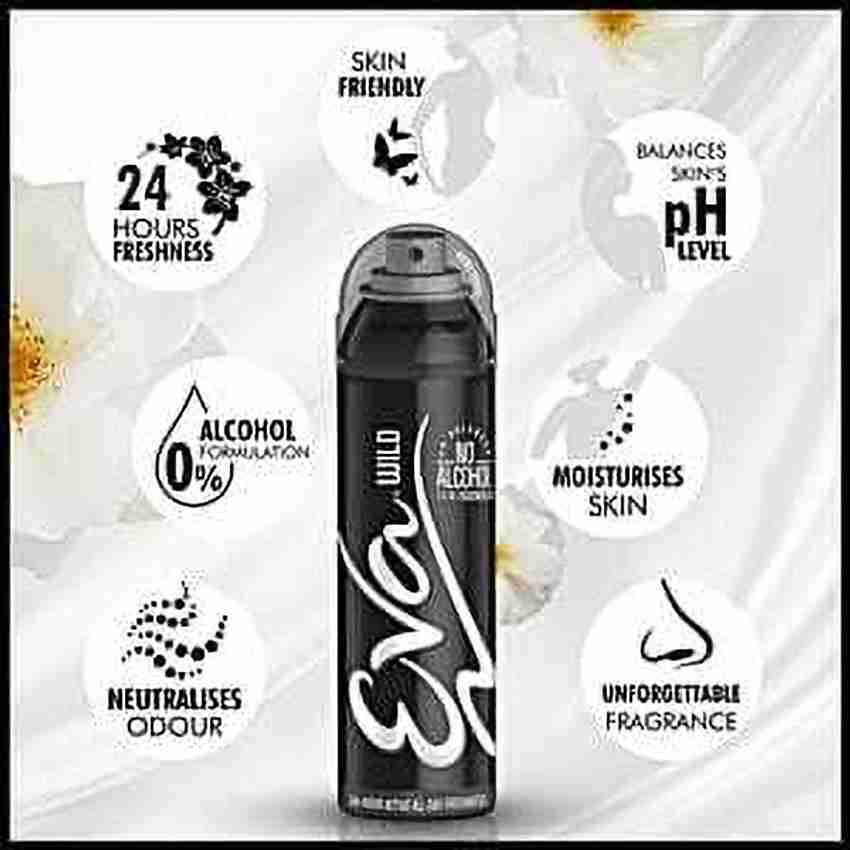EVA Black Wild deo Deodorant Spray For Women Price in India