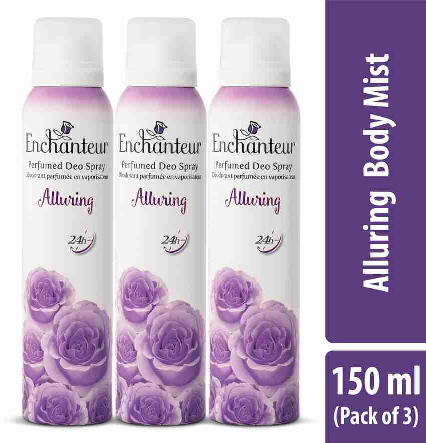 Enchanteur Alluring with 24H Odour Protection Perfume Body Spray